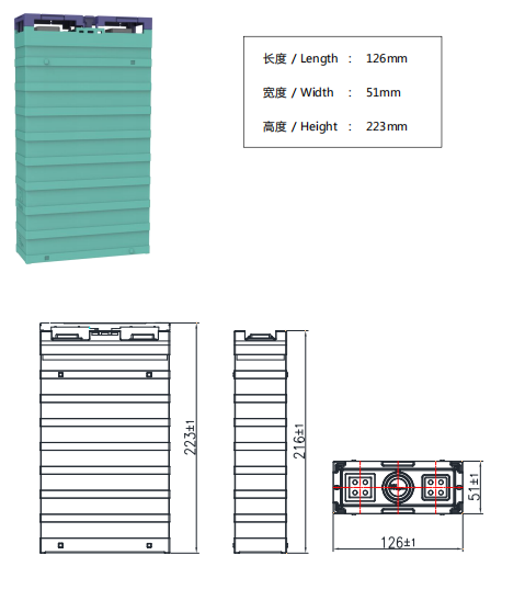 Batterie-Satz-gute Sicherheits-Leistung 192V 384V 100Ah Lifepo4 für UPS und Data Center 1