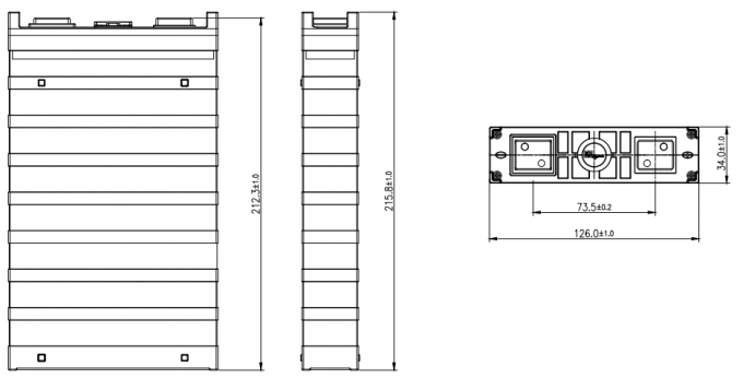 tiefe Zyklus-Lithium-Batterie 48V 12V 50Ah LiFePO4 für Hauptsonnensystem 1