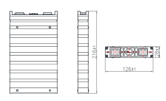 OHSAS18001 wieder aufladbares LiFePO4 12V 50Ah Li Ion Battery Cell 1