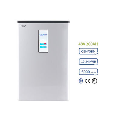 Guter Preis CE UL 51.2v 48v 100ah 200ah Wandmontiert l 10Kwh Lifepo4 Heimbatterie Solarenergie Speicher Lifepo4 Batterie online
