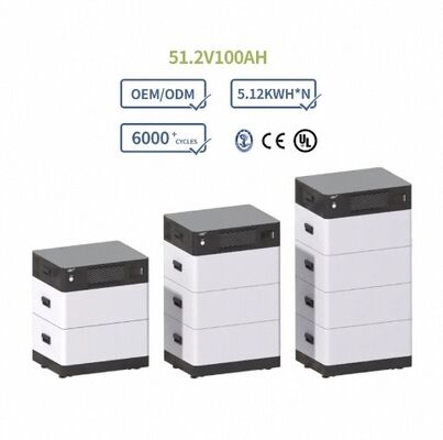 Guter Preis 10KWh 15KWh 20KWh 51.2V 80A Solarenergie Speichersystem wiederaufladbare LifePO4 Batterie mit CE UL online
