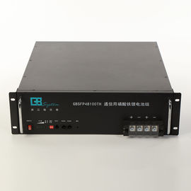 Guter Preis 5U Lithium-Eisen-Batterie des Kabinett-Lifepo4 des Akku-48V 100Ah für Telekommunikation online